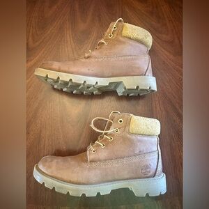 Timberland Premium Leather Camel Waterproof boots